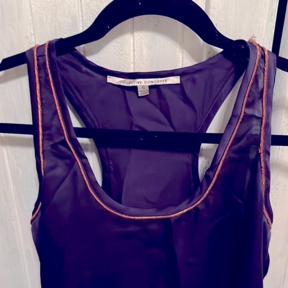 Sateen Racerback Tank Size Small - Picture 3 of 10